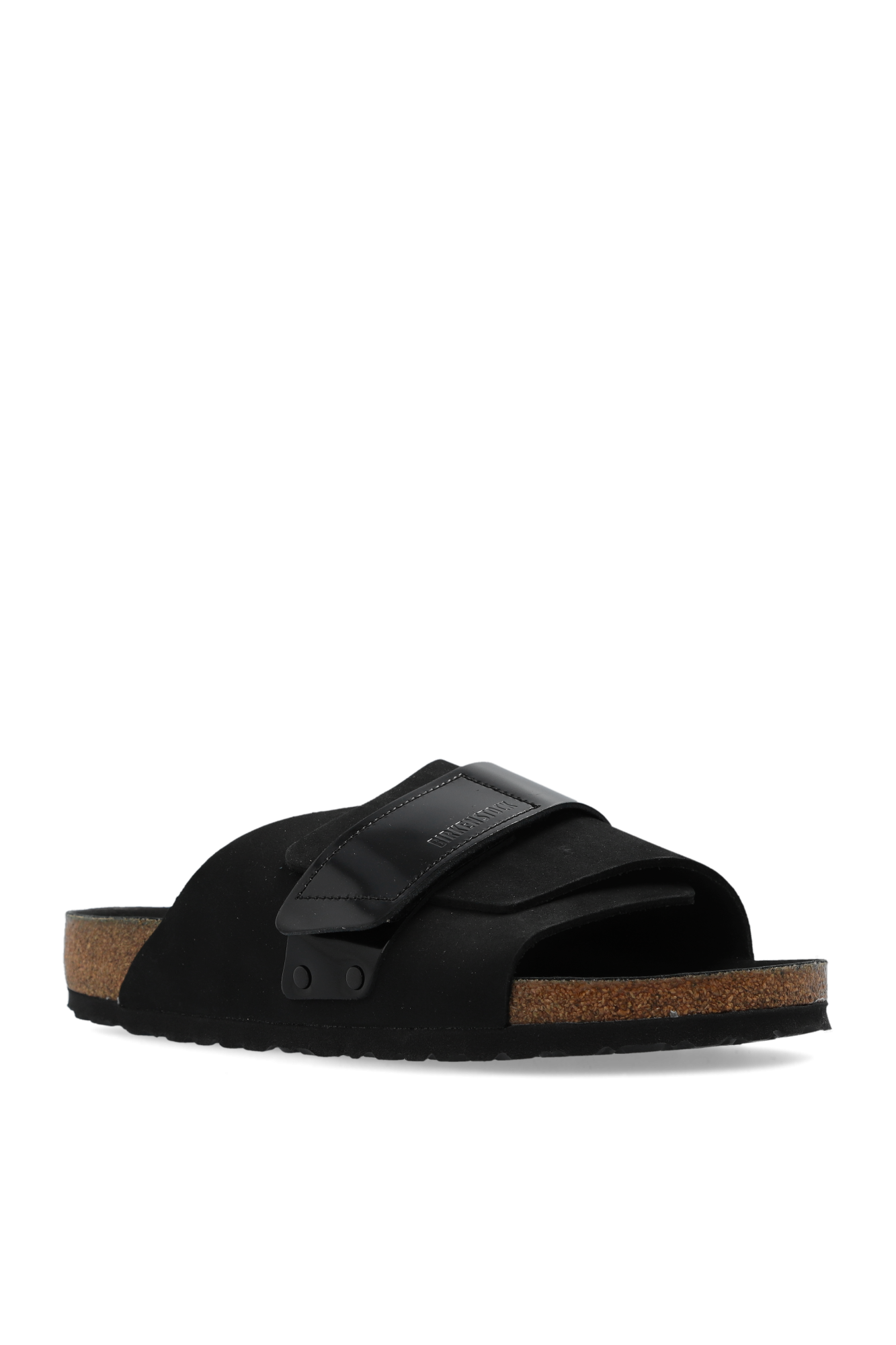 【関税&送料込】Birkenstock Sandals Black Uji Nubuck Leather High Shine Black | BIRKENSTOCK